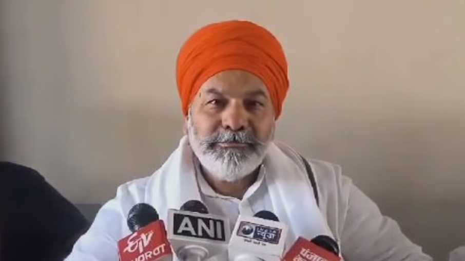 राकेश टिकैत ने ईवीएम पर उठाए सवाल, बोले- मशीन में बैटरी या सेल डालकर होता है कर्मकांड